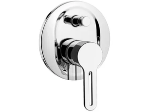 SMART - Single handle shower mixer with plate _ Daniel Rubinetterie